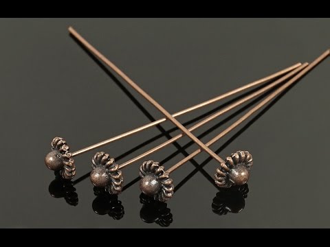Видео: Пины, колечки из проволоки для изготовления бижутерии