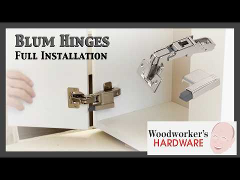 Видео: Простое руководство по использованию и установке петель Blum 170°