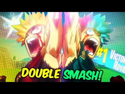 Видео: Деку и Бакуго играют в Fortnite, но только с SMASH!