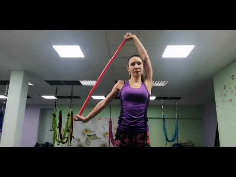 Видео: ЛФК с гимнастической палкой