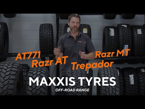 Видео: Линейка внедорожных шин Maxxis - AT771 - Razr AT - Razr MT - Trepador