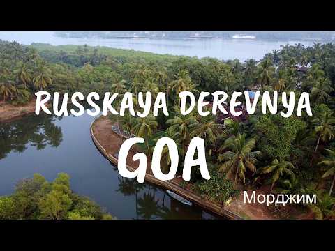 Видео: Индия, Гоа 2024-2025 Русская деревня Морджим. Удаленщики зимуют.