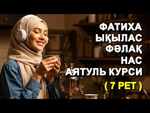 Видео: ТҮНДЕ ТЫНЫШ ҰЙҚЫ МЕН ҚОРҒАНЫС ҮШІН ҚҰРАН: ӘЛ-ФАТИХА, ИХЛАС, ФАЛАК, НАС, АЯТУЛЬ КУРСИ (1 САҒАТ)