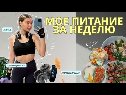 Видео: Мое питание  | Тренировки | Полезные привычки | *Мотивация для тебя* | Дневник питания