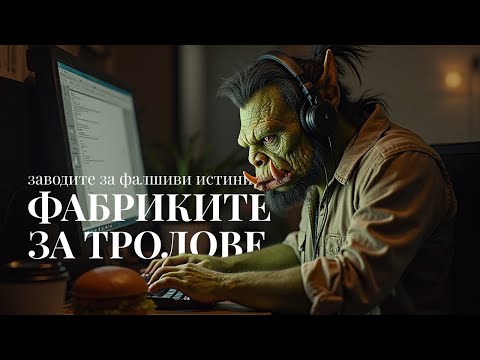 Видео: Фабрика за тролове: магията на готовото мнение или не храни трола… той вече е на заплата