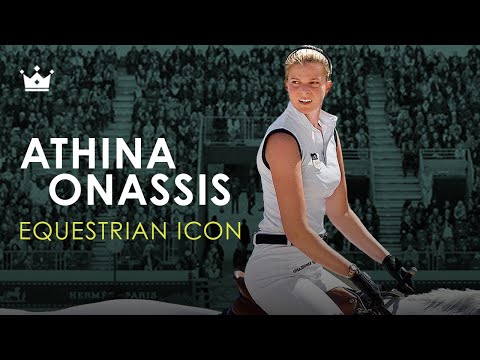 Видео: Афина Онассис | Легенда конного спорта и наследница состояния Онассиса