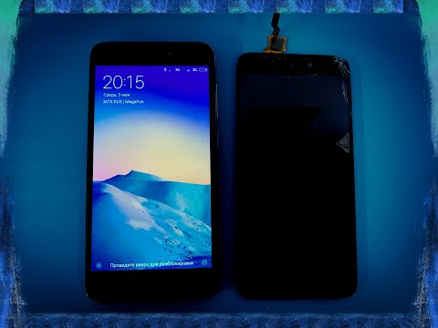 Видео: Замена стекла дисплея на Xiaomi Redmi 5a