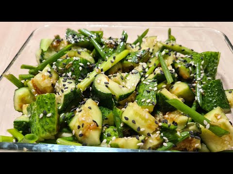 Видео: ТАКИЕ ВКУСНЫЕ ОГУРЦЫ Я ЕЩЕ НЕ ЕЛА 💯 БИТЫЕ ОГУРЦЫ ПО-КИТАЙСКИ с АЗИАТСКОЙ НОТКОЙ Легко и Просто
