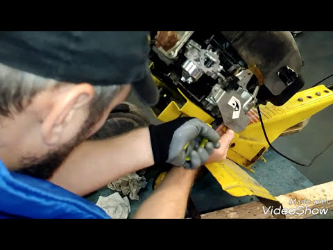 Видео: Мотокультиватор AL-KO MH-4000. ЗАМЕНА КАРБЮРАТОРА