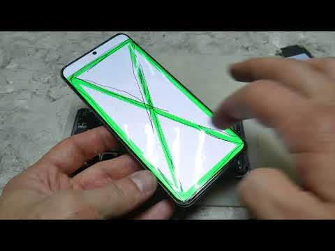 Видео: Galaxy S20/  Переклейка стекла  без формы на глаз.  Проверяем