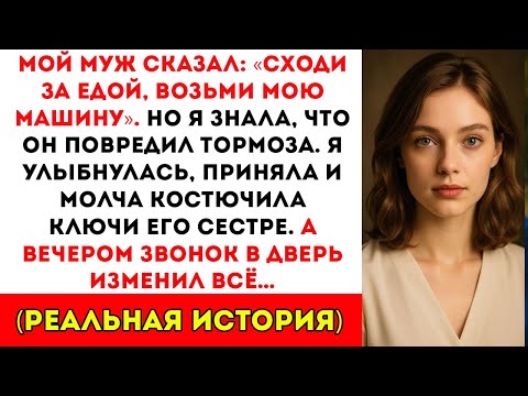 Видео: Мой муж перерезал тормоза в моей машине, но он даже не представлял, что его сестра...