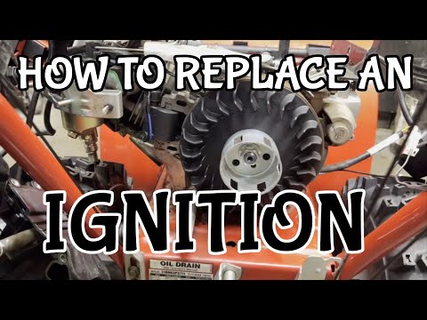 Видео: Как заменить катушку зажигания на снегоуборщике. Ремонт двигателя.