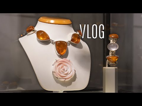 Видео: VLOG: Музей янтаря в Кракове / распаковка чееек