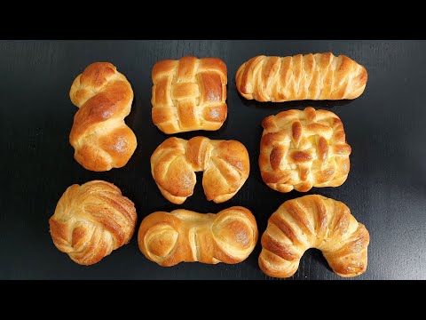 Видео: 10 оригинальных форм булочек, которые впечатлят каждого! ❤️❤️❤️