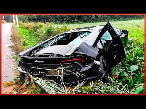 Видео: Полностью Уничтоженный LAMBORGHINI Ремонтируется Профессиональным Механиком | by @tussik01