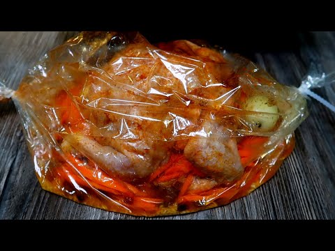 Видео: ПЛОВ В РУКАВЕ. Вкуснее чем классичекий рецепт плова! Рецепт плова из курицы в рукаве.