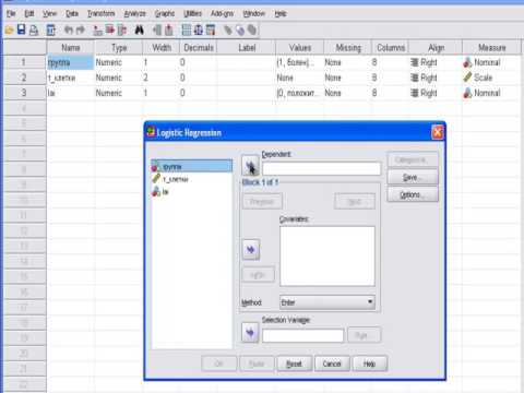 Видео: Медицинская информатика - Урок 12: Бинарная логистическая регрессия