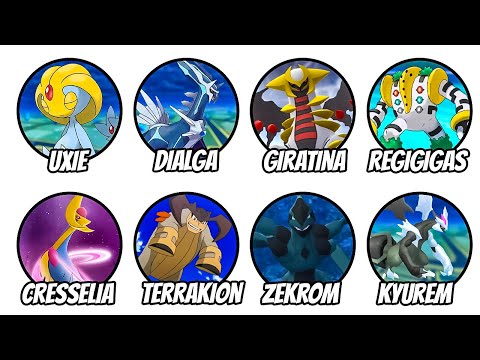 Видео: Все легендарные покемоны за 20 минут (часть 2)