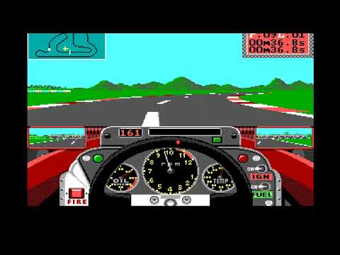 Видео: Эволция гонок 13.Grand Prix MS DOS1988