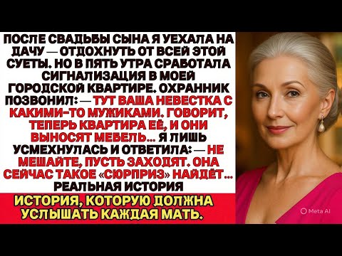 Видео: В пять утра раздался звонок: Ваша невестка пришла с какими-то мужчинами. Говорит, теперь она хозяйка