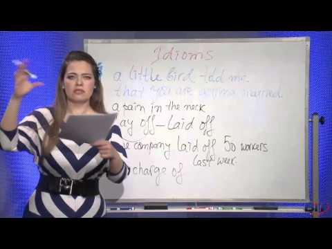 Видео: Идиоми, a little bird told me, a pain in the neck - Учи английски с Николая, Еп. 24, Сезон 4