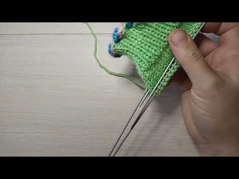 Видео: Манжета с перевёрнутым краем.