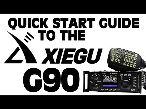 Видео: Xiegu G90 — Краткое руководство пользователя