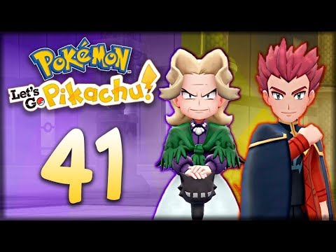Видео: АГАТА и ЛАНС (ЭЛИТНАЯ ЧЕТВЕРКА) - Pokemon: Let's Go, Pikachu #41 - Прохождение (ПОКЕМОНЫ)