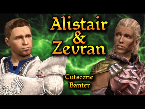 Видео: Алистер и Зевран: ЗАВЕРШЕНИЕ Шутливого разговора | Dragon Age: Origins