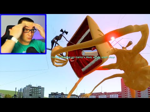 Видео: БОЛЬШАЯ СИРЕНА СОЖРАЛА СИРЕНОГОЛОВОГО В ГАРРИС МОД MEGAHORN ПРОТИВ SCP SIREN HEAD garry's mod