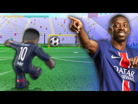 Видео: DEMBELE в сенсорном футболе! (Roblox)