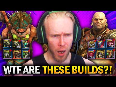 Видео: Эти чемпионские сборки расплавили мой мозг! — Советы по экипировке для захвата аккаунта — Raid Sh...