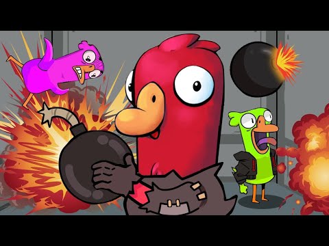 Видео: АМОНГУСЬ! ЭТОТ ПАРЕНЬ ЗАСТАВИЛ ВСЕХ ПОТЕТЬ! - Goose Goose Duck!