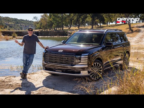 Видео: Hyundai Palisade 2026 года выпуска становится гибридным: обзор и тест-драйв