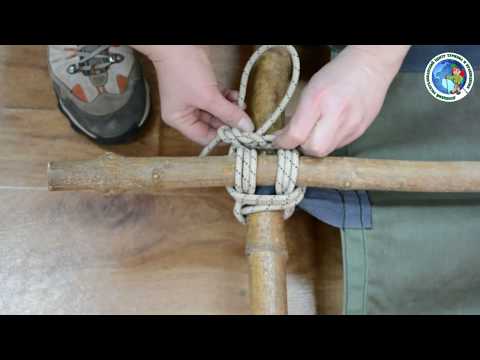 Видео: Вязание носилок. Часть 1