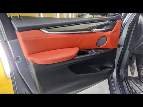 Видео: Как снять карту двери БМВ X5 F15 • How to remove door panel BMW X5