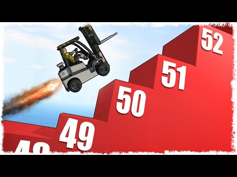 Видео: КАК ДАЛЕКО ЗАБЕРЕТСЯ ЛЕТАЮЩАЯ ТАБУРЕТКА??? ЛЕСТНИЦА В GTA ONLINE!!!