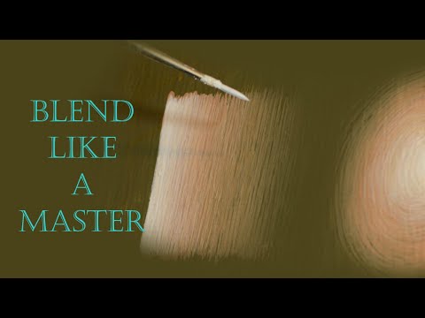 Видео: Как смешивать телесные тона в яичной темпере (или акриле)