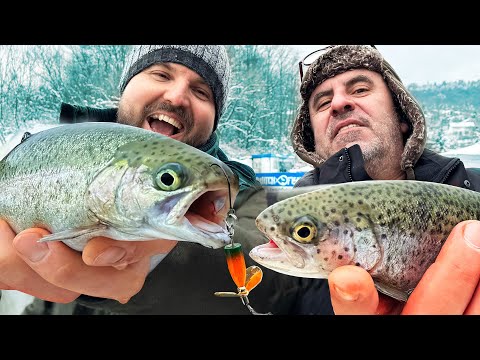 Видео: ЛОВИМ 100 ПЪСТЪРВИ НА ПЪРПОЛЕТОС FIELD HUNTER!