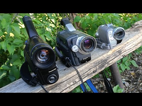 Видео: Video 8 DV VHS-C HI8 сравнение форматов (часть3)