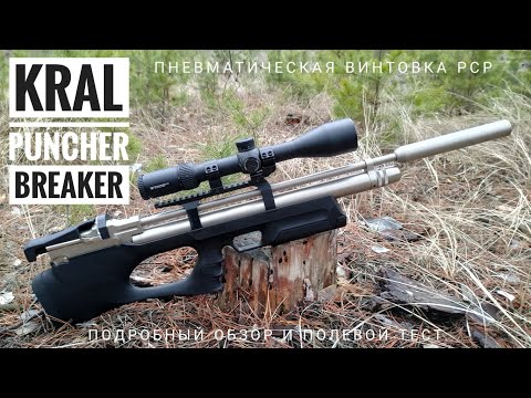 Видео: Kral Puncher Breaker. Бюджетная пневматическая винтовка РСР. Обзор и полевой тест.