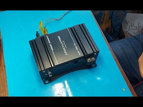 Видео: Ремонт усилителя звука APOCALYPSE ATOM PLUS AAP-350.1D