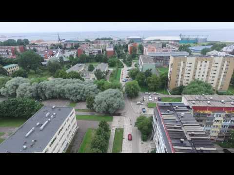 Видео: Лиепая с высоты 2016 Liepaja