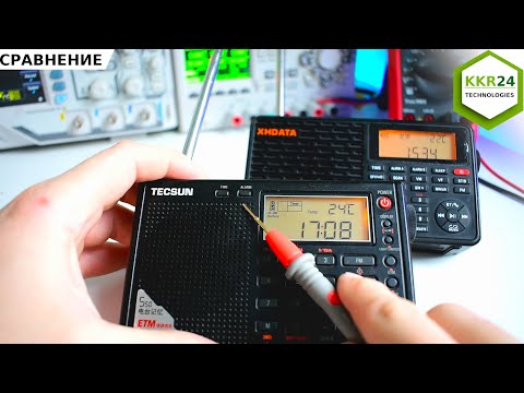 Видео: Сравнение радиоприемников!!! Tecsun PL310 и XHDATA D-109 что выбрать?
