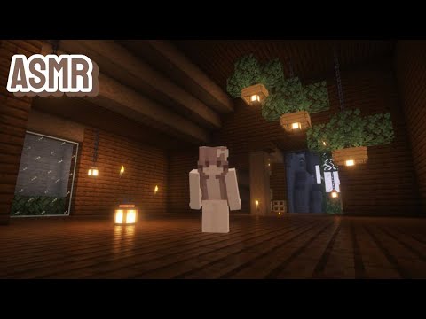 Видео: АСМР майнкрафт | выживание #9 | Болтаем, застраиваем этаж, делаем интерьер. Тихий шепот ✨🌷🩷