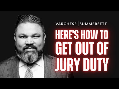 Видео: Как лучше всего уклониться от обязанностей присяжного?