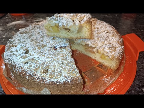 Видео: Яблочный пирог 🍏🫓 Apfelkuchen mit Streusel.