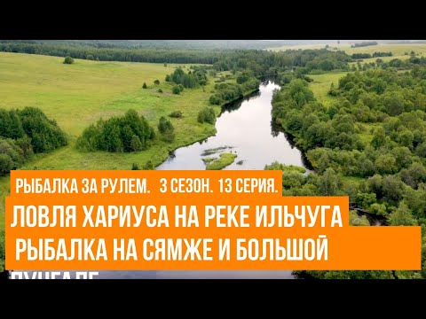 Видео: Ловля хариуса на реке Ильчуга \ Рыбалка на Сямже и Большой пунгале \ Рыбалка за рулем \ 3 сезон