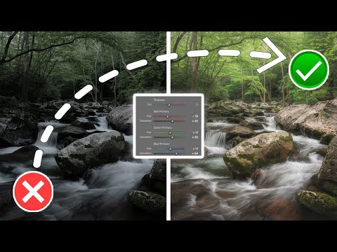 Видео: Основы редактирования фотографий RAW: исправьте тусклые ЦВЕТА правильным способом!