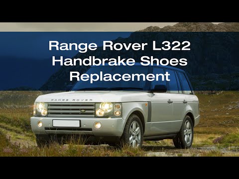 Видео: Range Rover L322 — как заменить колодки ручного тормоза